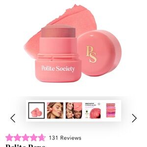 Brand new in Box Polite Society Blush Stick in Palm Springs Coral